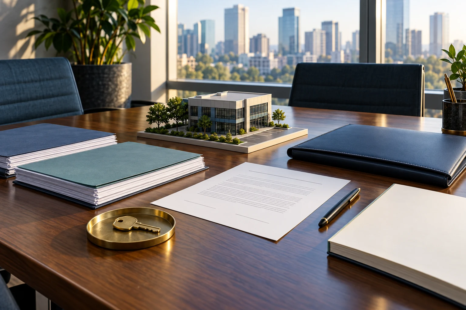Organized transaction folders, returned key and property model after a proposed contribution stopped